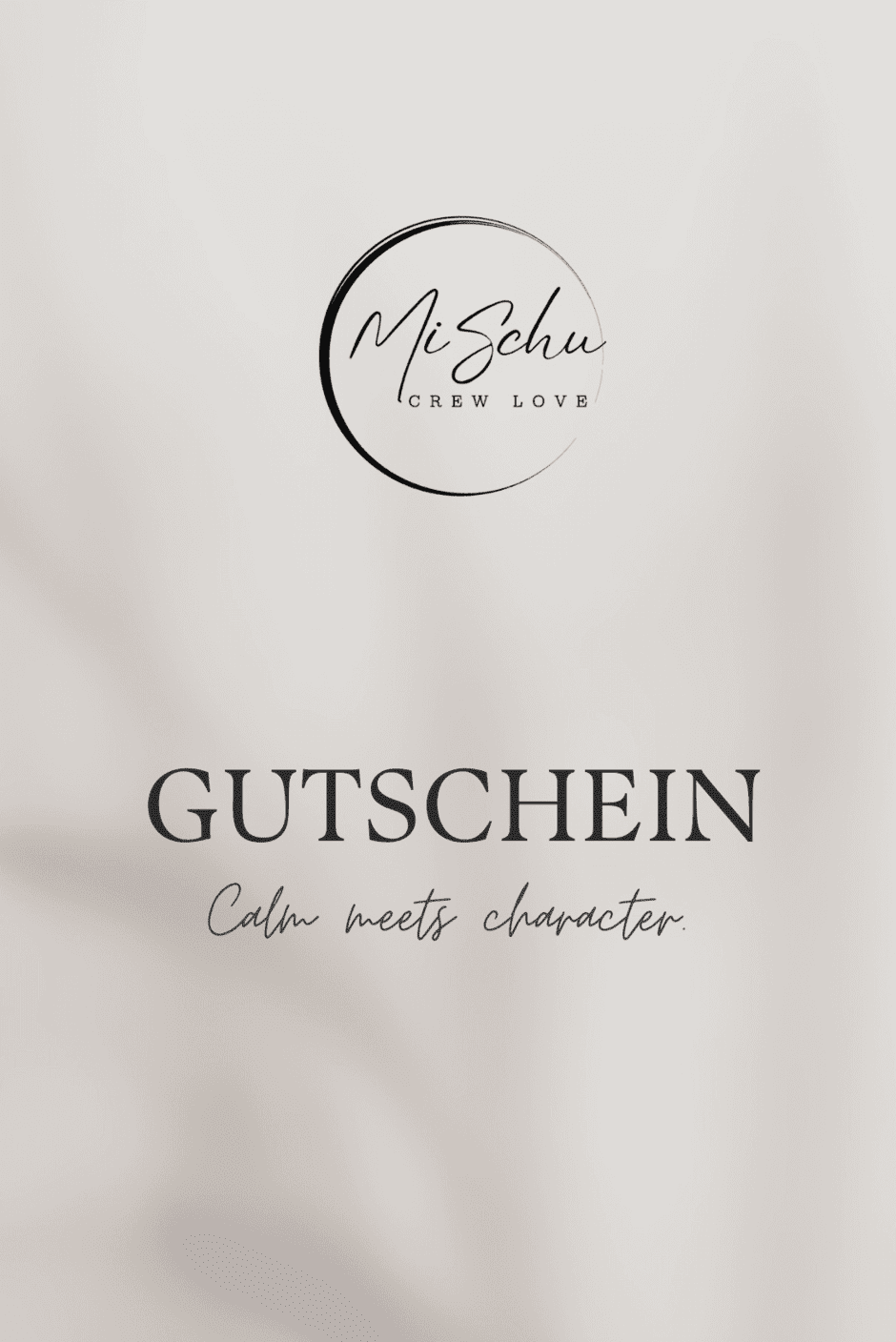 Mischu Gutschein 